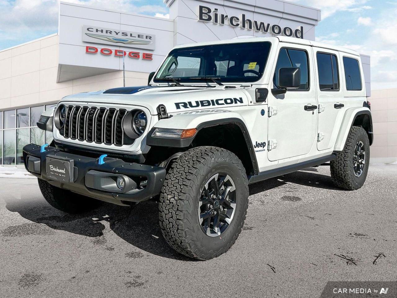 New 2024 Jeep Wrangler Rubicon X Uconnect 5W with 12.3–inch display | Apple CarPlay capable for sale in Winnipeg, MB