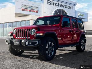 Used 2021 Jeep Wrangler Unlimited Sahara Local | Remote Start | for sale in Winnipeg, MB