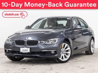 Used 2016 BMW 3 Series 328i xDrive AWD w/ Rearview Cam, Bluetooth, Cruise Control, Nav for sale in Toronto, ON