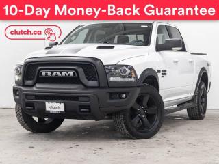 Used 2019 RAM 1500 Classic Warlock Crew Cab 4x4 w/ Uconnect 4C, Apple CarPlay & Android Auto, Dual Zone A/C for sale in Toronto, ON