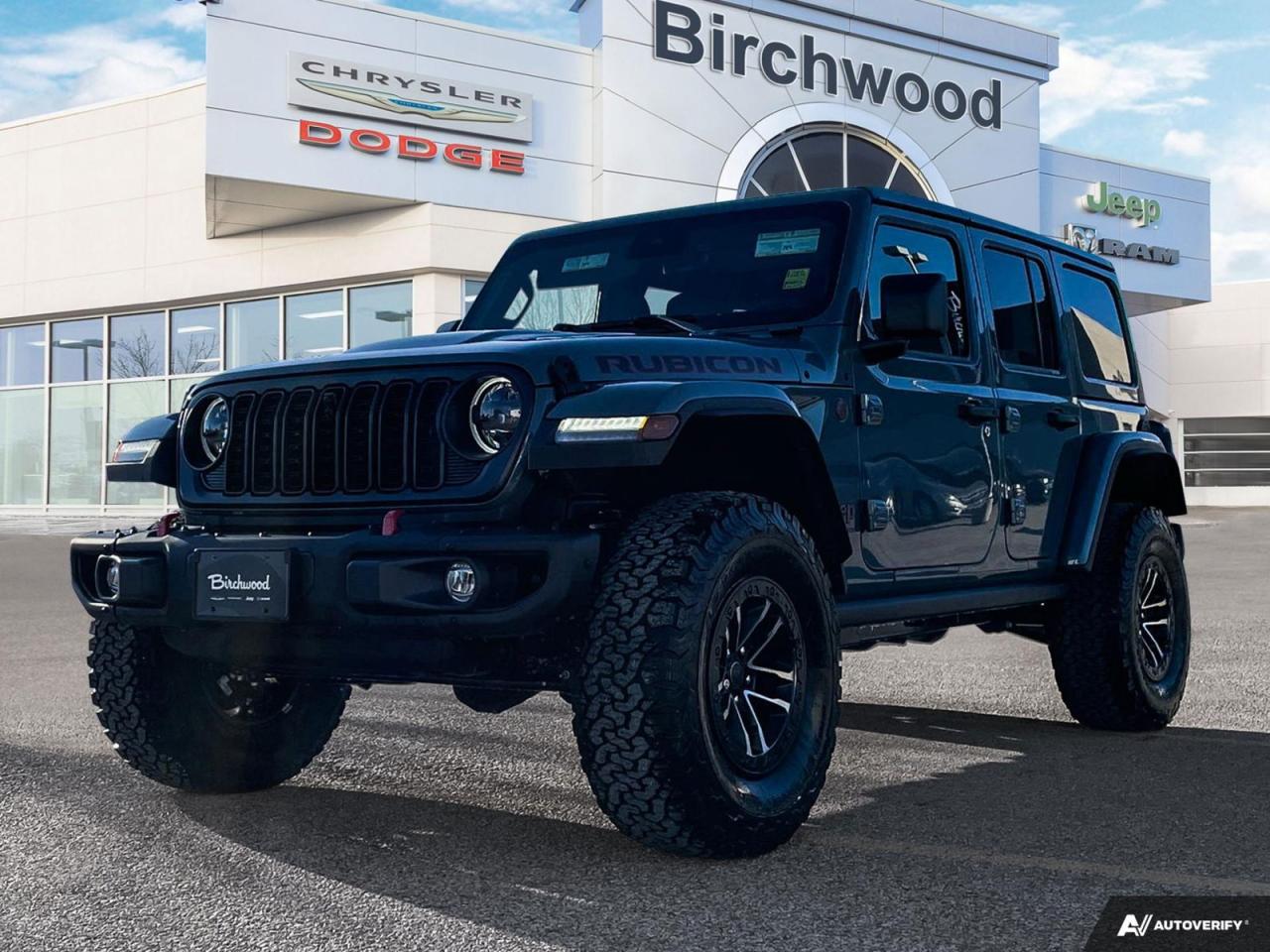 New 2024 Jeep Wrangler Rubicon X Body–colour Freedom Top 3–piece modular hardtop for sale in Winnipeg, MB