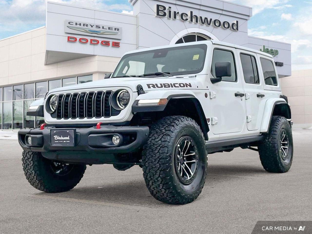 New 2024 Jeep Wrangler Rubicon X 8–speed TorqueFlite automatic transmission for sale in Winnipeg, MB