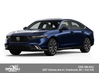 New 2024 Honda Accord PRICE INCLUDES: BLOCK HEATER, ALL SEASON MATS, PAINT PROTECTION FILM, PREMIUM PAINT for sale in Cranbrook, BC