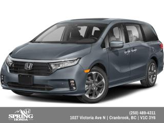 New 2024 Honda Odyssey Touring PRICE INCLUDES: FREIGHT & PDI, SPLASH GUARDS, ALL SEASON MATS, BLOCK HEATER, PAINT PROTECTION FILM, PREMIUM PAINT for sale in Cranbrook, BC