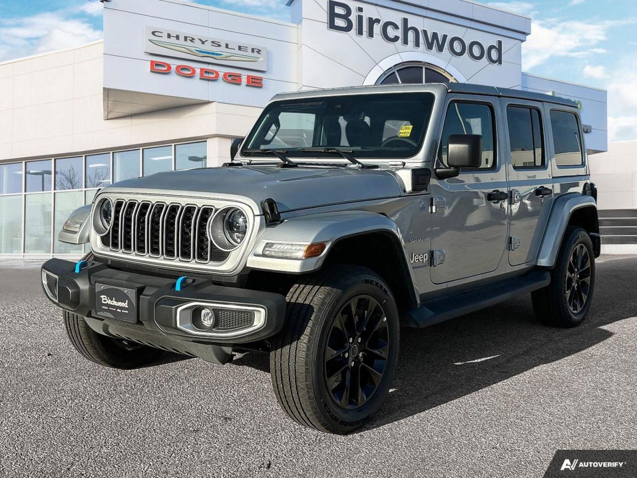 New 2024 Jeep Wrangler Sahara 4XE Efficiency meets Off-road! | Izev Rebate Applied for sale in Winnipeg, MB