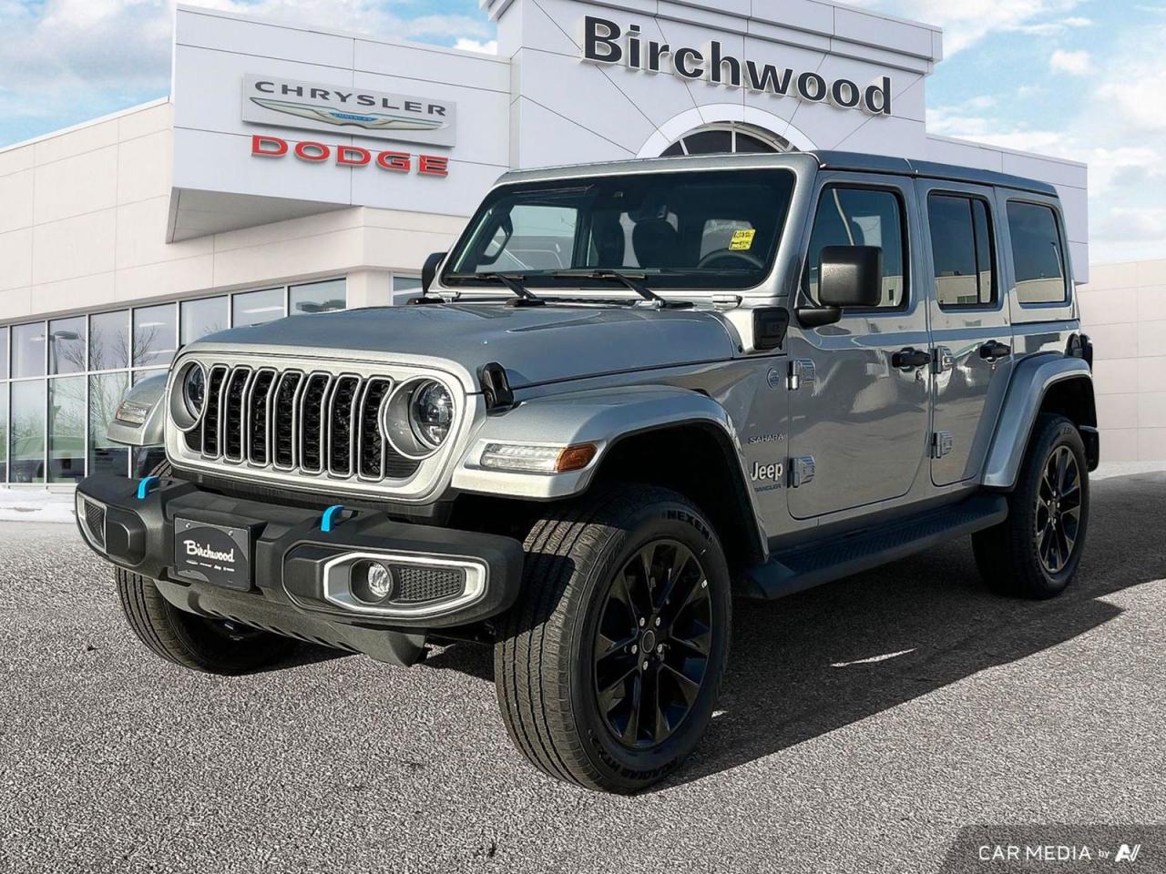 New 2024 Jeep Wrangler Sahara 4XE Efficiency meets Off-road! | Izev Rebate Applied for sale in Winnipeg, MB