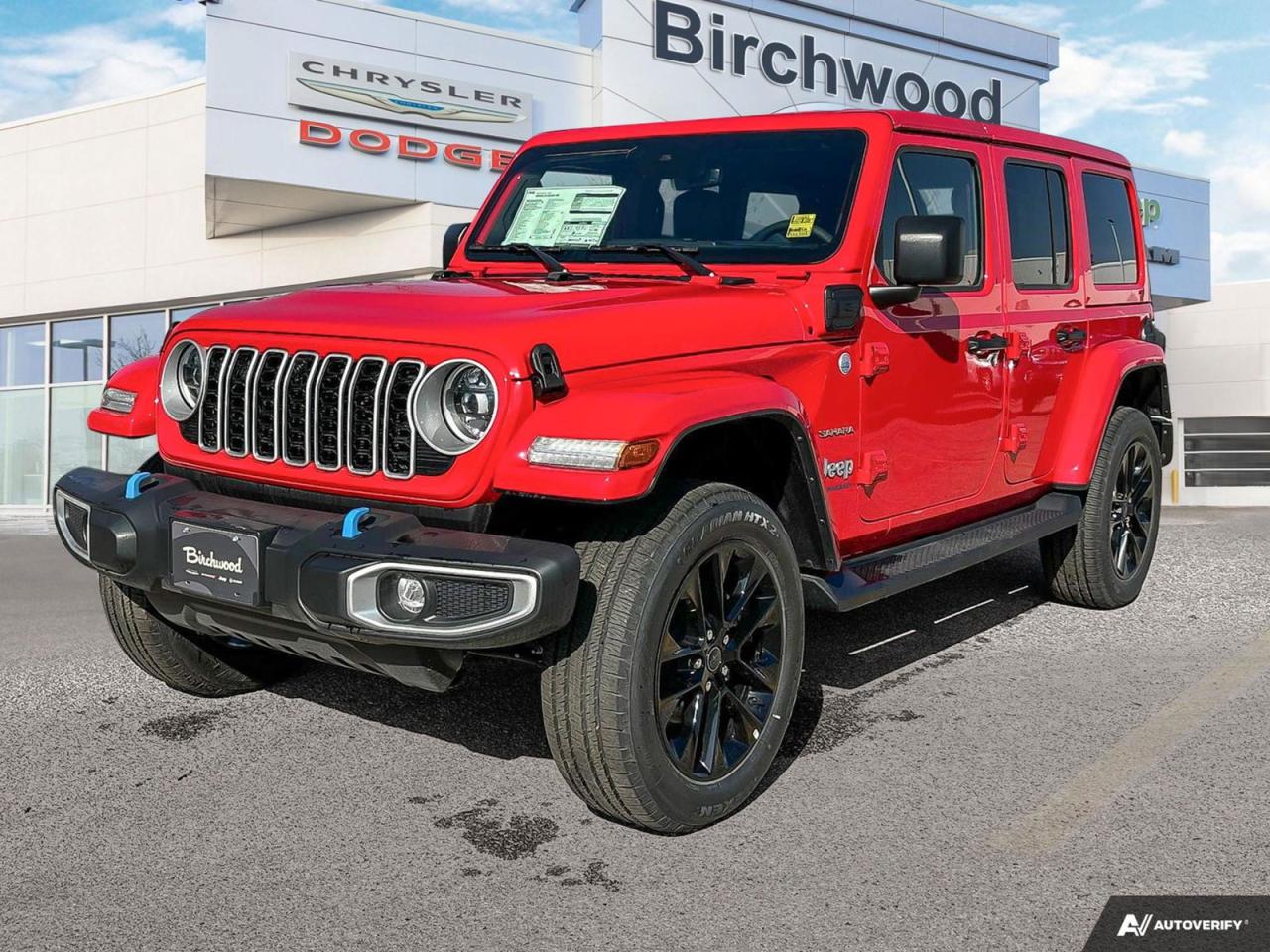 New 2024 Jeep Wrangler Sahara 4XE Efficiency meets Off-road! | Izev Rebate Applied for sale in Winnipeg, MB