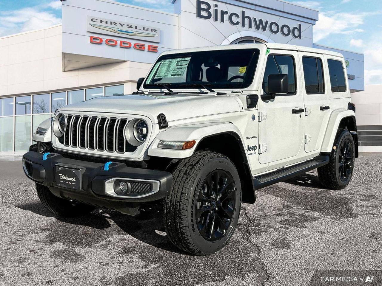 New 2024 Jeep Wrangler Sahara 4XE Efficiency meets Off-road! | Izev Rebate Applied for sale in Winnipeg, MB