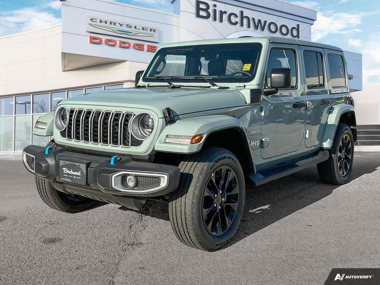 New 2024 Jeep Wrangler Sahara 4XE Efficiency meets Off-road! | Izev Rebate Applied for sale in Winnipeg, MB