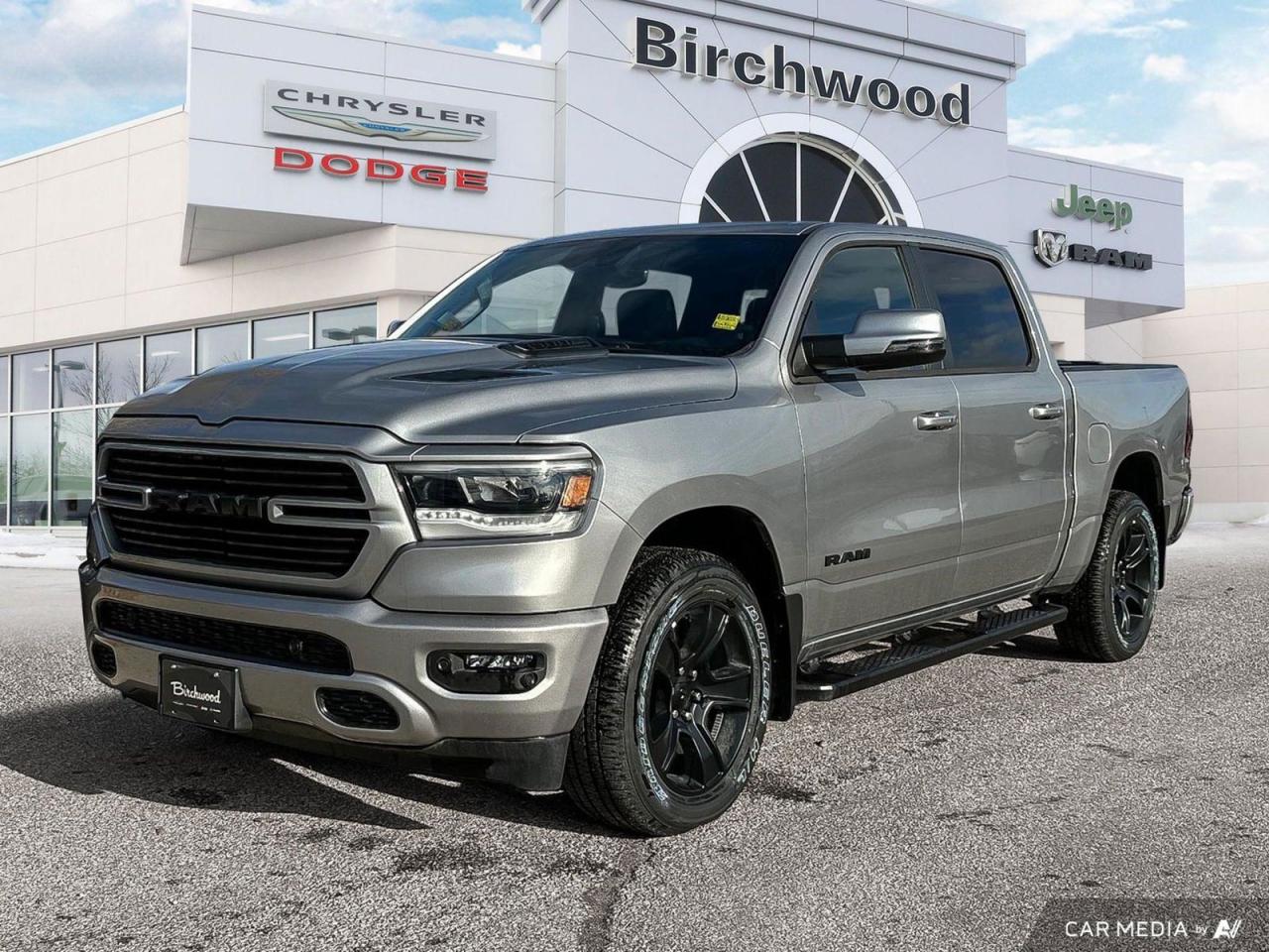 New 2024 RAM 1500 Sport Dual–Pane Panoramic Sunroof for sale in Winnipeg, MB