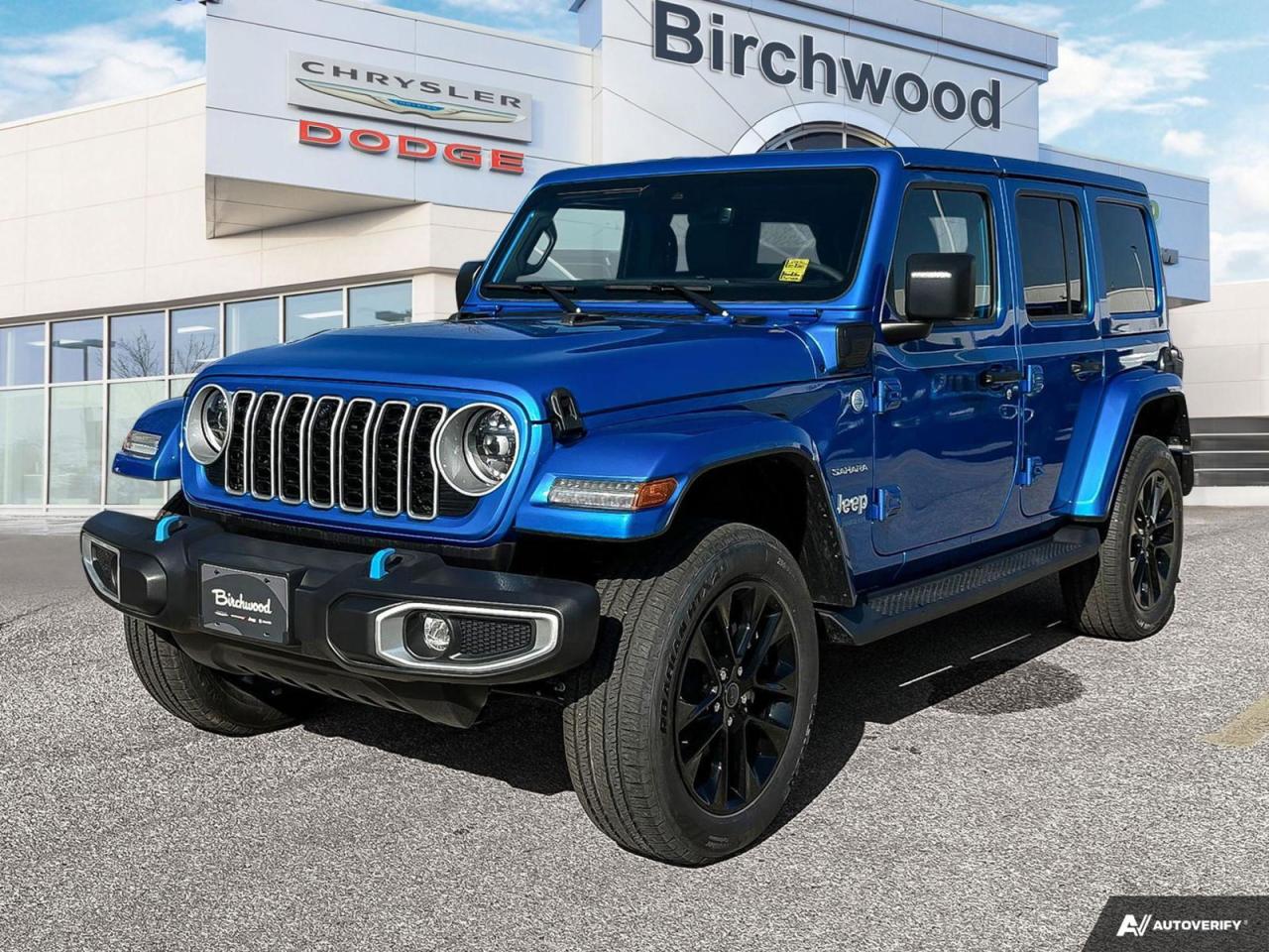 New 2024 Jeep Wrangler Sahara Efficiency meets Off-road! | Izev Rebate Applied for sale in Winnipeg, MB