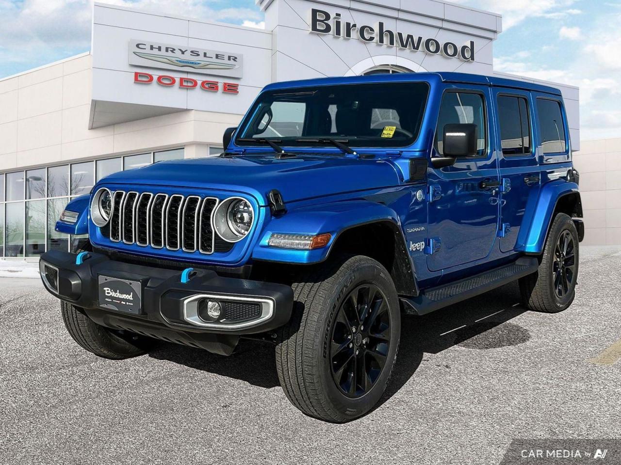 New 2024 Jeep Wrangler Sahara Efficiency meets Off-road! for sale in Winnipeg, MB