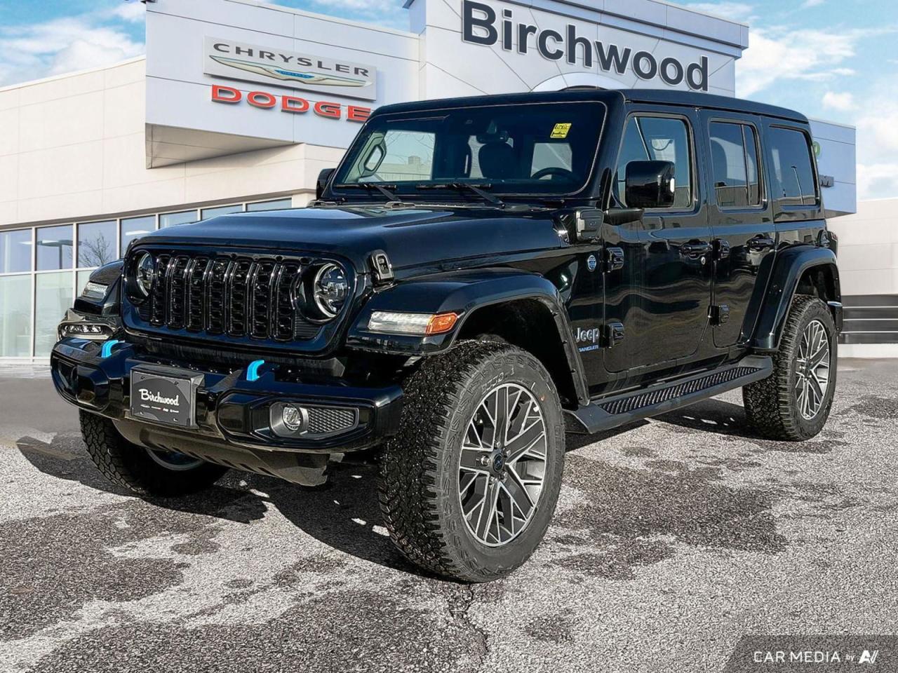 New 2024 Jeep Wrangler High Altitude PLUG IN HYBRID | Uconnect 5W with 12.3–inch display | Apple CarPlay capable for sale in Winnipeg, MB