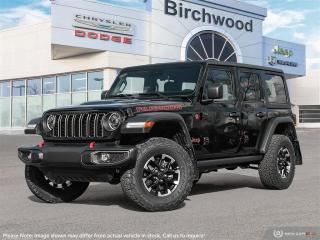 New 2024 Jeep Wrangler Rubicon Uconnect 5W with 12.3–inch display | Apple CarPlay capable for sale in Winnipeg, MB