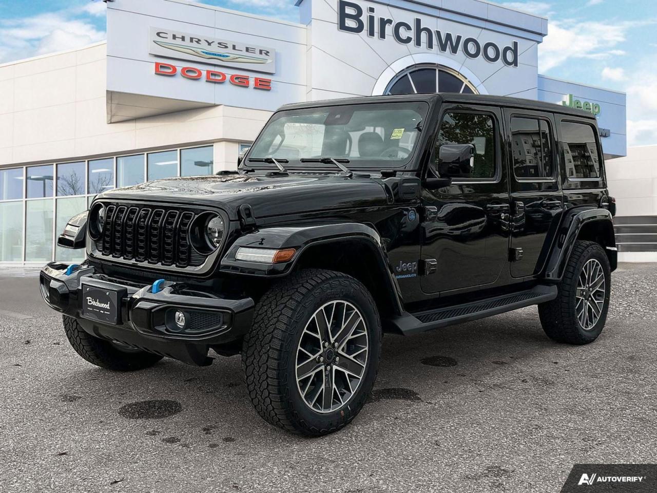 New 2024 Jeep Wrangler High Altitude Uconnect 5W with 12.3–inch display | Apple CarPlay capable for sale in Winnipeg, MB