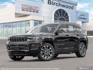 New 2024 Jeep Grand Cherokee Overland Uconnect 5 NAV with 10.1–inch display for sale in Winnipeg, MB
