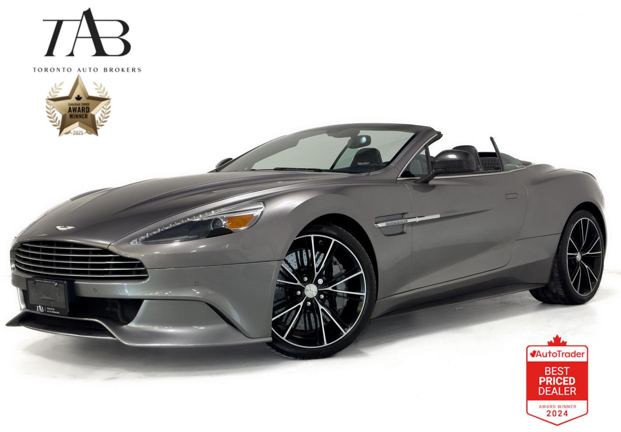 Used 2014 Aston Martin Vanquish CONVERTIBLE | V12 | 20 IN WHEELS for sale in Vaughan, ON