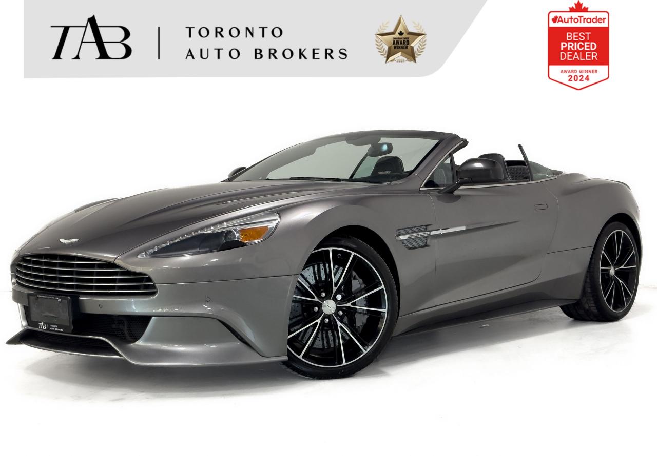 Used 2014 Aston Martin Vanquish CONVERTIBLE | V12 | 20 IN WHEELS for sale in Vaughan, ON