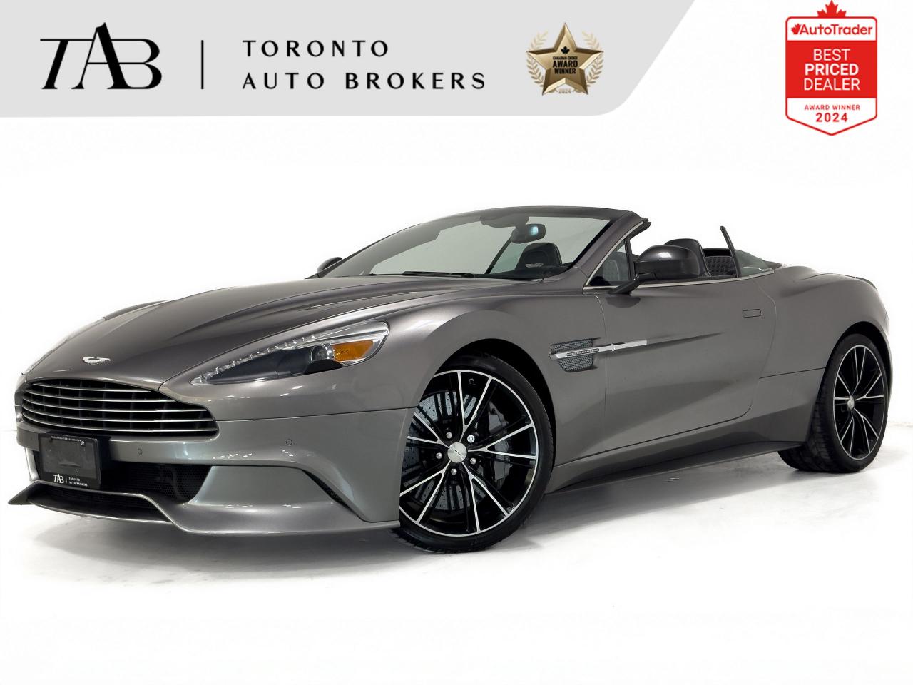 Used 2014 Aston Martin Vanquish CONVERTIBLE | V12 | 20 IN WHEELS for sale in Vaughan, ON