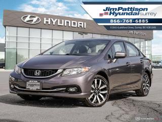Used 2015 Honda Civic Sedan Touring | ACCIDENT FREE | ONE OWNER | for sale in Surrey, BC