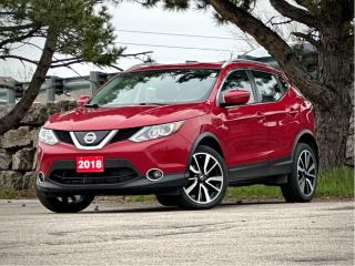 Sunroof, Heated Seats & Steering Wheel, Navigation, 360 Backup Cam, Remote Start, and more!

**Note** Carfax says "Rogue Sport." They do not have the Qashqai in the United States, so Carfax recognizes it as a Rogue Sport


Completely inspiring to be yours, our 2018 Nissan Qashqai SL AWD thats street savvy and road-trip-ready in Palatial Ruby! Powered by a 2.0 Litre 4 Cylinder that puts 141hp at your command with its seamless CVT. Our All Wheel Drive compact crossover SUV provides a fantastic driving experience with near 7.5L/100km on the highway. Sleek and modern, our Qashqai SL has been carefully crafted inside and out. Check out the confident stance and overall wow factor with distinct 19-inch alloy wheels and LED daytime running lights. 

Inside our amazing SL, the cabin is well-designed with everything you need perfectly in place. Enjoy remote engine start, a beautiful sunroof, a heated leather-wrapped steering wheel, quick comfort heated front leather seats, and the advanced drive-assist display. Its easy to stay connected thanks to NissanConnect with navigation, mobile apps, AM/FM/CD with a colour display, Bluetooth, Siri Eyes Free, and more.

Your safety is the top priority with Nissan, so this Qashqai also features an around-view monitor, advanced airbags, ABS, and a tire-pressure monitor. You desire a dynamic blend of efficiency, style, and security for the ever-changing roads of life, and this Nissan more than delivers! Save this Page and Call for Availability. We Know You Will Enjoy Your Test Drive Towards Ownership! 

Bustard Chrysler prides ourselves on our expansive used car inventory. We have over 100 pre-owned units in stock of all makes and models, with the largest selection of pre-owned Chrysler, Dodge, Jeep, and RAM products in the tri-cities. Our used inventory is hand-selected and we only sell the best vehicles, for a fair price. We use a market-based pricing system so that you can be confident youre getting the best deal. With over 25 years of financing experience, our team is committed to getting you approved - whether you have good credit, bad credit, or no credit! We strive to be 100% transparent, and we stand behind the products we sell. For your peace of mind, we offer a 3 day/250 km exchange as well as a 30-day limited warranty on all certified used vehicles.