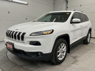 Used 2017 Jeep Cherokee NORTH 4x4| HTD SEATS| REMOTE START| REAR CAM | NAV for sale in Ottawa, ON