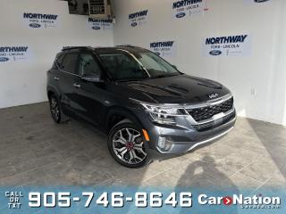 Used 2022 Kia Seltos SX TURBO | AWD | LEATHER | SUNROOF | NAV | 1 OWNER for sale in Brantford, ON