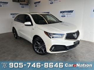 Used 2019 Acura MDX A-SPEC | AWD | LEATHER | SUNROOF | NAV | 7 PASS for sale in Brantford, ON