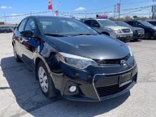 Used 2016 Toyota Corolla LEATHR H-SEATS CRUISE CONTRL WE FINANCE ALL CREDIT for sale in London, ON