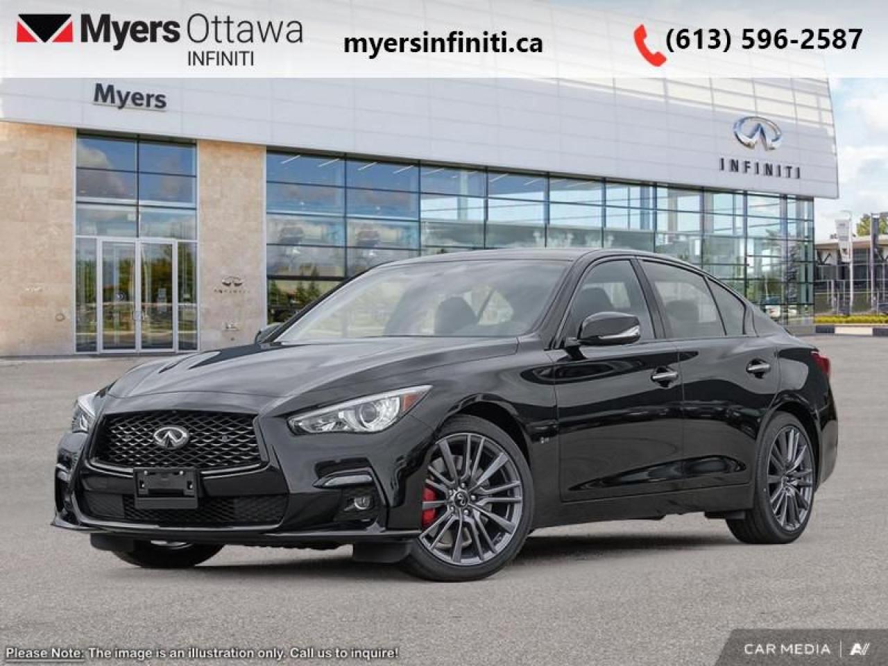 New 2024 Infiniti Q50 Red Sport I-LINE ProACTIVE  - Leather Seats - Sunroof for sale in Ottawa, ON