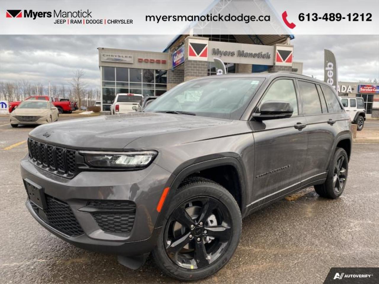 New 2024 Jeep Grand Cherokee Altitude  - Sunroof - $186.92 /Wk for sale in Ottawa, ON