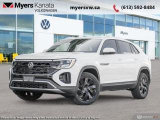 <b>Cooled Seats,  Heated Steering Wheel,  Mobile Hotspot,  Remote Start,  Power Liftgate!</b><br> <br> <br> <br>  This 2024 Volkswagen Atlas Cross Sport delivers peace of mind and convenience with smart safety features and a clever all-wheel-drive system. <br> <br>This 2024 VW Atlas Cross Sport is a crossover SUV with a gently sloped roofline to form the distinct silhouette of a coupe, without taking a toll on practicality and driving dynamics. On the inside, trim pieces are crafted with premium materials and carefully put together to ensure rugged build quality. With loads of standard safety technology that inspires confidence, this 2024 Volkswagen Atlas Cross Sport is an excellent option for a versatile and capable family SUV with dazzling looks.<br> <br> This pure white SUV  has an automatic transmission and is powered by a  2.0L I4 16V GDI DOHC Turbo engine.<br> <br> Our Atlas Cross Sports trim level is Comfortline 2.0 TSI. This refreshed VW Atlas starts with the Comfortline trim, which comes standard with a power liftgate for rear cargo access, heated and ventilated front seats, a heated steering wheel, remote engine start, adaptive cruise control, and a 12-inch infotainment system with Car-Net mobile hotspot internet access, Apple CarPlay and Android Auto. Safety features also include blind spot detection, lane keeping assist with lane departure warning, front and rear collision mitigation, park distance control, and autonomous emergency braking. This vehicle has been upgraded with the following features: Cooled Seats,  Heated Steering Wheel,  Mobile Hotspot,  Remote Start,  Power Liftgate,  Adaptive Cruise Control,  Blind Spot Detection. <br><br> <br>To apply right now for financing use this link : <a href=https://www.myersvw.ca/en/form/new/financing-request-step-1/44 target=_blank>https://www.myersvw.ca/en/form/new/financing-request-step-1/44</a><br><br> <br/>    5.99% financing for 84 months. <br> Buy this vehicle now for the lowest bi-weekly payment of <b>$406.51</b> with $0 down for 84 months @ 5.99% APR O.A.C. ( taxes included, $1071 (OMVIC fee, Air and Tire Tax, Wheel Locks, Admin fee, Security and Etching) is included in the purchase price.    ).  Incentives expire 2024-05-31.  See dealer for details. <br> <br> <br>LEASING:<br><br>Estimated Lease Payment: $307 bi-weekly <br>Payment based on 5.49% lease financing for 60 months with $0 down payment on approved credit. Total obligation $40,020. Mileage allowance of 16,000 KM/year. Offer expires 2024-05-31.<br><br><br>Call one of our experienced Sales Representatives today and book your very own test drive! Why buy from us? Move with the Myers Automotive Group since 1942! We take all trade-ins - Appraisers on site!<br> Come by and check out our fleet of 40+ used cars and trucks and 120+ new cars and trucks for sale in Kanata.  o~o