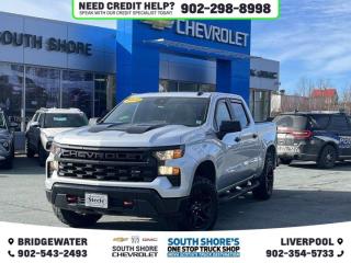 Recent Arrival! Silver Ice Metallic 2022 Chevrolet Silverado 1500 Custom Trail Boss For Sale, Bridgewater 4WD 8-Speed Automatic 2.7L Turbo Clean Car Fax, 8-Speed Automatic, 4WD, Cloth, 6 Speakers, ABS brakes, Air Conditioning, Alloy wheels, AM/FM radio: SiriusXM, Apple CarPlay/Android Auto, Auto High-beam Headlights, Brake assist, Custom Convenience Package, Deep-Tinted Glass, Delay-off headlights, Driver door bin, Electric Rear-Window Defogger, Electronic Stability Control, EZ Lift Power Lock & Release Tailgate, Forward Collision Alert, Fully automatic headlights, Heated door mirrors, Heavy-Duty Air Filter, Hill Descent Control, Hitch Guidance, Illuminated entry, LED Cargo Area Lighting, Occupant sensing airbag, Outside temperature display, Panic alarm, Performance Red Recovery Hooks, Power door mirrors, Power driver seat, Power steering, Power windows, Premium audio system: Chevrolet Infotainment 3, Rear step bumper, Rear window defroster, Remote Keyless Entry, Remote Vehicle Starter System, Security system, SiriusXM, Speed control, Speed-sensing steering, Split folding rear seat, Suspension Package, Tilt steering wheel, Traction control, Trailering Package, Trip computer, Variably intermittent wipers, Voltmeter.