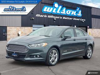Used 2015 Ford Fusion SE Hybrid - Navigation, Sunroof, Power + Heated Seats, Alloys, Reverse Camera, New Tires for sale in Guelph, ON