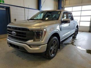 **HOT TRADE ALERT!!** 2022 Ford Lariat. This low KM Lariat is where things get serious, with the addition of LED headlights, 18-inch alloy wheels, digital gauges, power-folding mirrors, climate-controlled seats, and passive keyless.

Key Features:
REMOTE VEHICLE START
PEDALS, PWR ADJS W/MEMORY
INTELL ACCESS W/PUSH START
TAILGATE STEP
FORD CO-PILOT360 ASSIST 2.0

After this vehicle came in on trade, we had our fully certified Pre-Owned Ford mechanic perform a mechanical inspection. This vehicle passed the certification with flying colors. After the mechanical inspection and work was finished, we did a complete detail including sterilization and carpet shampoo.