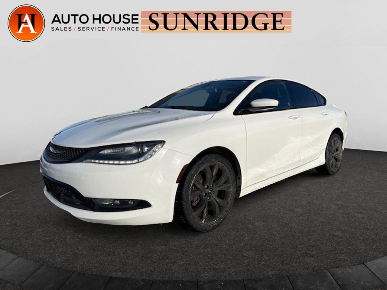 Used 2015 Chrysler 200 S AWD | NAVIGATION | BACK UP CAMERA | SUNROOF for sale in Calgary, AB