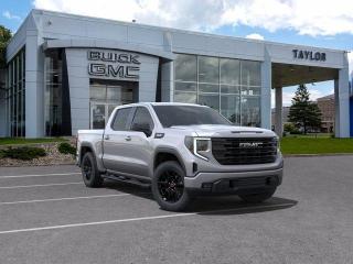 <b>Aluminum Wheels,  Remote Start,  Apple CarPlay,  Android Auto,  Streaming Audio!</b><br> <br>   No matter where you’re heading or what tasks need tackling, there’s a premium and capable Sierra 1500 that’s perfect for you. <br> <br>This 2024 GMC Sierra 1500 stands out in the midsize pickup truck segment, with bold proportions that create a commanding stance on and off road. Next level comfort and technology is paired with its outstanding performance and capability. Inside, the Sierra 1500 supports you through rough terrain with expertly designed seats and robust suspension. This amazing 2024 Sierra 1500 is ready for whatever.<br> <br> This sterling metallic Crew Cab 4X4 pickup   has an automatic transmission and is powered by a  355HP 5.3L 8 Cylinder Engine.<br> <br> Our Sierra 1500s trim level is Elevation. Upgrading to this GMC Sierra 1500 Elevation is a great choice as it comes loaded with a monochromatic exterior featuring a black gloss grille and unique aluminum wheels, a massive 13.4 inch touchscreen display with wireless Apple CarPlay and Android Auto, wireless streaming audio, SiriusXM, plus a 4G LTE hotspot. Additionally, this pickup truck also features IntelliBeam LED headlights, remote engine start, forward collision warning and lane keep assist, a trailer-tow package, LED cargo area lighting, teen driver technology plus so much more! This vehicle has been upgraded with the following features: Aluminum Wheels,  Remote Start,  Apple Carplay,  Android Auto,  Streaming Audio,  Teen Driver,  Locking Tailgate. <br><br> <br>To apply right now for financing use this link : <a href=https://www.taylorautomall.com/finance/apply-for-financing/ target=_blank>https://www.taylorautomall.com/finance/apply-for-financing/</a><br><br> <br/>    0% financing for 60 months. 2.49% financing for 84 months. <br> Buy this vehicle now for the lowest bi-weekly payment of <b>$446.62</b> with $0 down for 84 months @ 2.49% APR O.A.C. ( Plus applicable taxes -  Plus applicable fees   / Total Obligation of $81288  ).  Incentives expire 2024-04-30.  See dealer for details. <br> <br> <br>LEASING:<br><br>Estimated Lease Payment: $398 bi-weekly <br>Payment based on 4.5% lease financing for 24 months with $0 down payment on approved credit. Total obligation $20,714. Mileage allowance of 16,000 KM/year. Offer expires 2024-04-30.<br><br><br><br> Come by and check out our fleet of 90+ used cars and trucks and 170+ new cars and trucks for sale in Kingston.  o~o