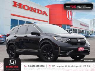 Used 2020 Honda CR-V Black Edition HONDA SENSING TECHNOLOGIES | REARVIEW CAMERA | APPLE CARPLAY™/ANDROID AUTO™ for sale in Cambridge, ON