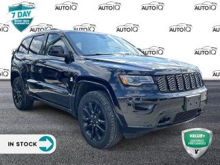 Diamond Black Crystal Pearlcoat 2020 Jeep Grand Cherokee Altitude 4D Sport Utility Pentastar 3.6L V6 VVT 8-Speed Automatic 4WD 4WD, 180 Amp Alternator, 1-Year SiriusXM Guardian Trial, 4 & 7-Pin Wiring Harness, 4G LTE Wi-Fi Hot Spot, 506 Watt Amplifier, 5-Year SiriusXM Traffic Subscription, 5-Year SXM Travel Link Subscription, 8.4 Touchscreen, 9 Alpine Speakers w/Subwoofer, Accent/Body Colour Front Fascia, Active Noise Control System, All-Weather Capability Group, Altitude Grille, Apple CarPlay Capable, Auto-Dimming Rear-View Mirror, Automatic High-Beam Headlamp Control, Bi-Xenon High-Intensity Discharge Headlamps, Black Rear Fascia Step Pad, Body Colour Fascia, Body Colour Shark Fin Antenna, Bright Exhaust Tip, Centre Console 115V Auxiliary Power Outlet, Class IV Hitch Receiver, Dark Finish Headlamp Bezel, Dark Lens Taillamps, Delete Laredo Badge, Disassociated Touchscreen Display, For Details Visit DriveUconnect.ca, Front dual zone A/C, Front Heated Seats, Gloss Black Jeep Badging, Gloss Black Rear Fascia Applique, Google Android Auto, GPS Antenna Input, GPS Navigation, Hands-Free Communication w/Bluetooth, HD Radio, Heavy-Duty Engine Cooling, Hill Descent Control, Instrument Cluster w/Off-Road Disp. Pages, Integrated Centre Stack Radio, Leather-Faced w/Perforated Suede Seats, LED Daytime Running Lights, LED Fog Lamps, MOPAR Cargo Area Liner, MOPAR Slush Mats, Power driver seat, Power Liftgate, Power steering, Power Sunroof, Power windows, Premium Lighting Group, Quadra-Trac II 4X4 System, Quick Order Package 2BZ Altitude, Radio: Uconnect 4C Nav w/8.4 Display, Rear Accent/Body Colour Fascia, Rear Load-Levelling Suspension, Remote keyless entry, Security Alarm, Selec-Terrain System, SiriusXM Satellite Radio, SiriusXM Traffic, SiriusXM Travel Link, Steering wheel mounted audio controls, Tow Hooks, Trailer Tow Group IV, Universal Garage Door Opener, USB Mobile Projection, Wheels: 20 x 8.0 Gloss Black Aluminum.<p> </p>

<h4>VALUE+ CERTIFIED PRE-OWNED VEHICLE</h4>

<p>36-point Provincial Safety Inspection<br />
172-point inspection combined mechanical, aesthetic, functional inspection including a vehicle report card<br />
Warranty: 30 Days or 1500 KMS on mechanical safety-related items and extended plans are available<br />
Complimentary CARFAX Vehicle History Report<br />
2X Provincial safety standard for tire tread depth<br />
2X Provincial safety standard for brake pad thickness<br />
7 Day Money Back Guarantee*<br />
Market Value Report provided<br />
Complimentary 3 months SIRIUS XM satellite radio subscription on equipped vehicles<br />
Complimentary wash and vacuum<br />
Vehicle scanned for open recall notifications from manufacturer</p>

<p>SPECIAL NOTE: This vehicle is reserved for AutoIQs retail customers only. Please, No dealer calls. Errors & omissions excepted.</p>

<p>*As-traded, specialty or high-performance vehicles are excluded from the 7-Day Money Back Guarantee Program (including, but not limited to Ford Shelby, Ford mustang GT, Ford Raptor, Chevrolet Corvette, Camaro 2SS, Camaro ZL1, V-Series Cadillac, Dodge/Jeep SRT, Hyundai N Line, all electric models)</p>

<p>INSGMT</p>