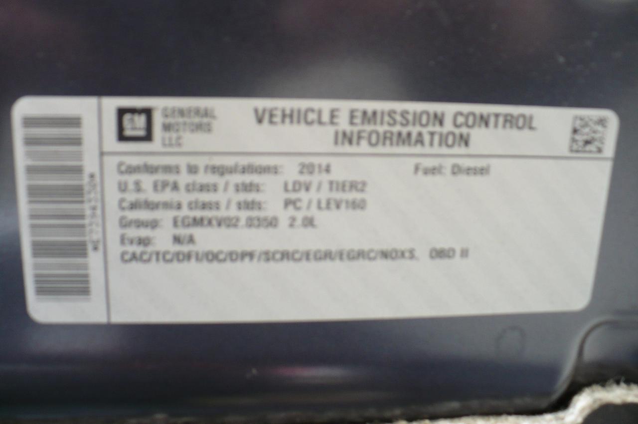 2014 Chevrolet Cruze 4DR SDN DIESEL Photo