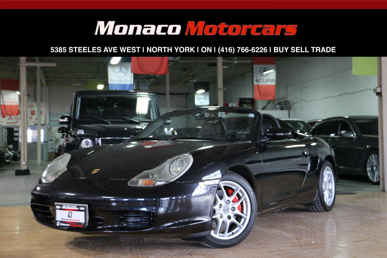 Used 2004 Porsche Boxster Cabriolet 2 Dr - S MODEL|3.2L |AUTOMATIC|TIPTRONIC for sale in North York, ON