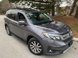 Used 2019 Honda Pilot EX-L Navi AWD-CLEAN CARFAX-NO CLAIMS-FULLY LOADED for sale in Toronto, ON