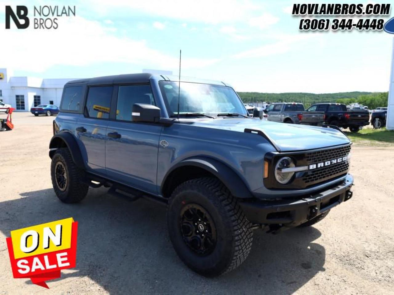 New 2024 Ford Bronco Wildtrak  - Leather Seats for sale in Paradise Hill, SK