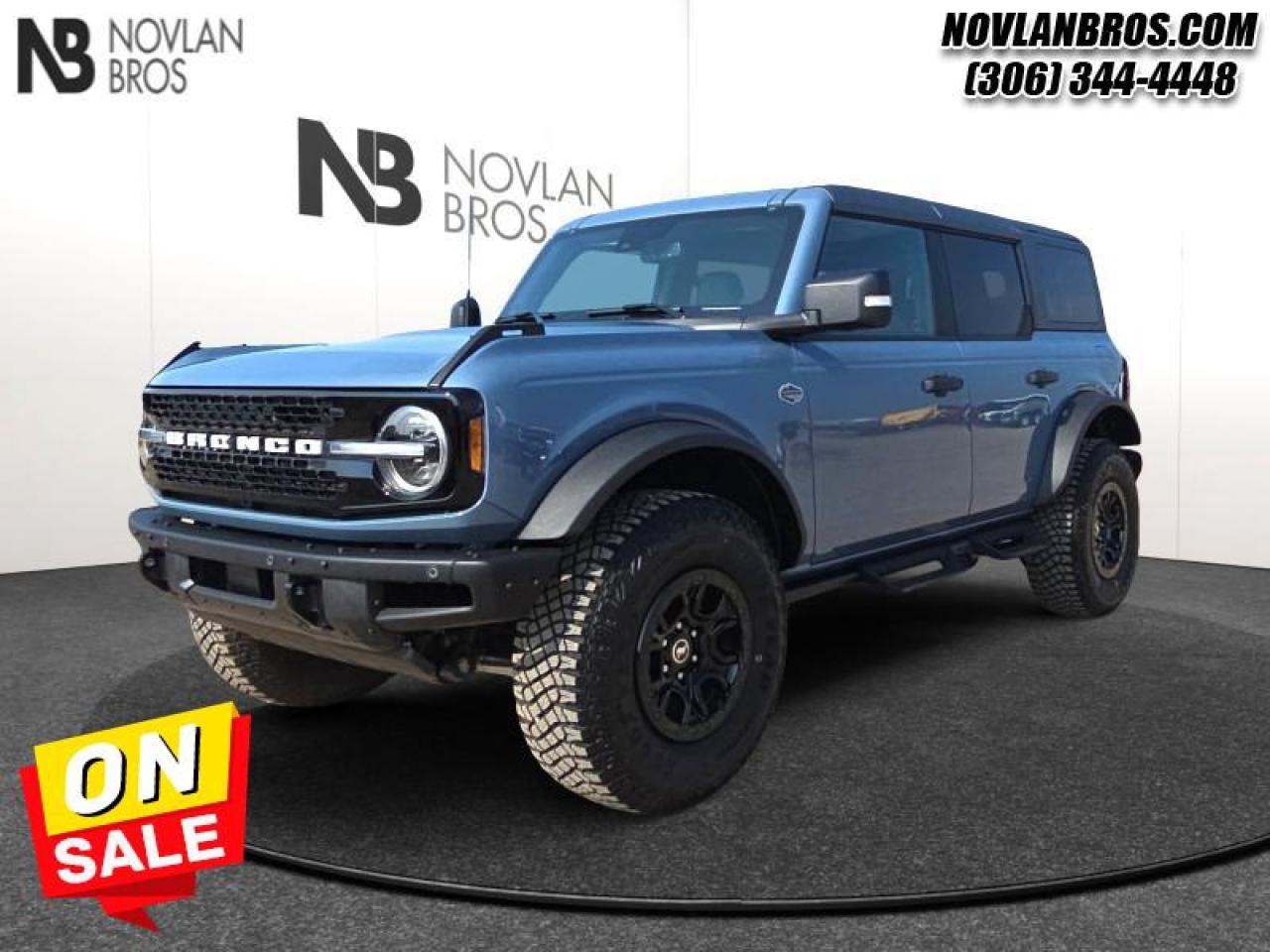 New 2024 Ford Bronco Wildtrak  - Leather Seats for sale in Paradise Hill, SK