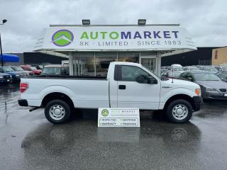 CALL OR TEXT KARL @ 6-0-4-2-5-0-8-6-4-6 FOR INFO & TO CONFIRM WHICH LOCATION.<br /><br />SUPER CLEAN F-150 XL TWO WHEEL DRIVE WITH THE HARD TO FIND 8 FOOT BOX. PERFECT TRUCK FOR LANDSCAPERS ETC. THROUGH THE SHOP, FULLY INSPECTED & READY TO GO. BC TRUCK. 1 CLAIM FOR 2512.83 ON THE REAR. REAR MAIN SEAL JUST DONE. NEWER TRANSMISSION WITH ONLY 80,000KM'S, NEW TORQUE CONVERTOR AND THE REAR DIFF WAS JUST SERVICED TOO! IT EVEN HAS A NEW BLUETOOTH STEREO!! IT NEEDS NOTHING! <br /><br />2 LOCATIONS TO SERVE YOU, BE SURE TO CALL FIRST TO CONFIRM WHERE THE VEHICLE IS.<br /><br />We are a family owned and operated business for 40 years. Since 1983 we have been committed to offering outstanding vehicles backed by exceptional customer service, now and in the future. Whatever your specific needs may be, we will custom tailor your purchase exactly how you want or need it to be. All you have to do is give us a call and we will happily walk you through all the steps with no stress and no pressure.<br /><br />                                            WE ARE THE HOUSE OF YES!<br /><br />ADDITIONAL BENEFITS WHEN BUYING FROM SK AUTOMARKET:<br /><br />-ON SITE FINANCING THROUGH OUR 17 AFFILIATED BANKS AND VEHICLE                                                                                                                      FINANCE COMPANIES.<br />-IN HOUSE LEASE TO OWN PROGRAM.<br />-EVERY VEHICLE HAS UNDERGONE A 120 POINT COMPREHENSIVE INSPECTION.<br />-EVERY PURCHASE INCLUDES A FREE POWERTRAIN WARRANTY.<br />-EVERY VEHICLE INCLUDES A COMPLIMENTARY BCAA MEMBERSHIP FOR YOUR SECURITY.<br />-EVERY VEHICLE INCLUDES A CARFAX AND ICBC DAMAGE REPORT.<br />-EVERY VEHICLE IS GUARANTEED LIEN FREE.<br />-DISCOUNTED RATES ON PARTS AND SERVICE FOR YOUR NEW CAR AND ANY OTHER   FAMILY CARS THAT NEED WORK NOW AND IN THE FUTURE.<br />-40 YEARS IN THE VEHICLE SALES INDUSTRY.<br />-A+++ MEMBER OF THE BETTER BUSINESS BUREAU.<br />-RATED TOP DEALER BY CARGURUS 5 YEARS IN A ROW<br />-MEMBER IN GOOD STANDING WITH THE VEHICLE SALES AUTHORITY OF BRITISH   COLUMBIA.<br />-MEMBER OF THE AUTOMOTIVE RETAILERS ASSOCIATION.<br />-COMMITTED CONTRIBUTOR TO OUR LOCAL COMMUNITY AND THE RESIDENTS OF BC.<br /> $495 Documentation fee and applicable taxes are in addition to advertised prices.<br />LANGLEY LOCATION DEALER# 40038<br />S. SURREY LOCATION DEALER #9987<br />