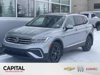 Look at this 2022 Volkswagen Tiguan Comfortline. Its Automatic transmission and Intercooled Turbo Regular Unleaded I-4 2.0 L/121 engine will keep you going. This Volkswagen Tiguan features the following options: Window Grid And Roof Mount Diversity Antenna, Wheels: 7J x 18 Kingston Alloy, VW Car-Net Safe & Secure (4 years included) Emergency Sos, Trunk/Hatch Auto-Latch, Trip Computer, Transmission: 8-Speed Automatic w/Tiptronic, Transmission w/Driver Selectable Mode and Oil Cooler, Towing Equipment -inc: Trailer Sway Control, Tires: 235/55R18 100H All-Season, and Tire mobility kit. See it for yourself at Capital Chevrolet Buick GMC Inc., 13103 Lake Fraser Drive SE, Calgary, AB T2J 3H5.