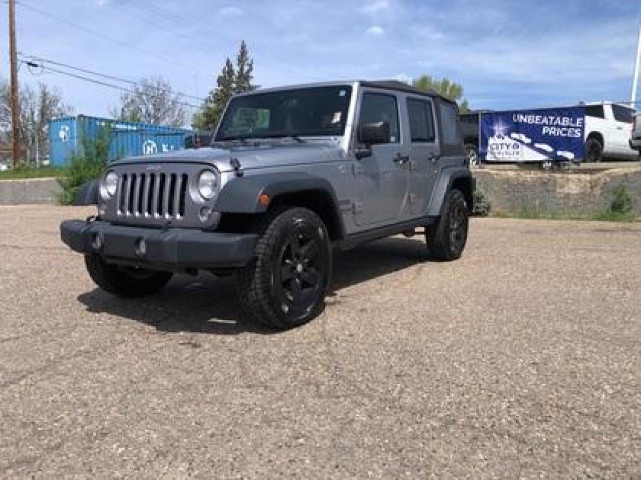 Used 2014 Jeep Wrangler REMOTE START, HITCH, SOFT TOP ONLY #226 for sale in Medicine Hat, AB