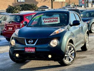 ONE OWNER. CERTIFIED. NO ACCIDENT.<br><div>
2012 NISSAN JUKE SL FULLY LOADED.
1.6L 4 CYLINDER ENGINE GREAT ON GAS ⛽️
ONLY 98000 KMs

VERY NICE LOOKING CAR. HAS BEEN VERY WELL KEPT AND MAINTAINED ON TIME WITH FULL SERVICE RECORDS AVAILABLE ON CARFAX. 

HAS BEEN RUST PROOFED AND OIL SPRAYED. 
 
•NEW BRAKES JUST INSTALLED
•NEW WIPERS
•FRESH OIL & FILTER 

THIS JUKE RUNS AND DRIVES LIKE NEW AND HAS BEEN FULLY SAFTEY CERTIFIED. ITS READY TO GO FOR THE NEW HOME ? 

?COMES FULLY CERTIFIED ( SAFETY ) INCLUDED WITH MULTIPLE POINTS INSPECTION ALONG WITH CARFAX HISTORY REPORT. 

?WARRANTY PKGS ARE AVAILABLE UP TO 4 YEARS! 

?ALL TRADE INS ARE WELCOME BRING YOUR TRADE IN TODAY. 

PRICE + HST NO EXTRA OR HIDDEN FEES.

PLEASE CONTACT US TO BOOK YOUR APPOINTMENT FOR VIEWING AND TEST DRIVE.

“WE STAND BEHIND EVERY VEHICLE WE SALE”
TERMINAL MOTORS IS A FAMILY RUN BUSINESS COMMITTED TO YOU. 


TERMINAL MOTORS 
1421 SPEERS RD, OAKVILLE </div>