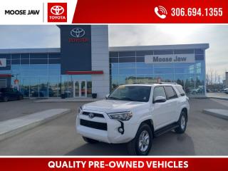 Used 2019 Toyota 4Runner SR5 LOCAL TRADE-IN WITH ONLY 92,455 KMS, SUNROOF, NAVI, LEATHER 7 PASSENGER SEATING for sale in Moose Jaw, SK