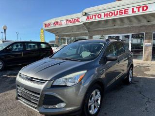 <div>2014 FORD ESCAPE SE 4WD WITH 163,945 KMS, BACKUP CAMERA, CD/RADIO, BLUETOOTH, USB/AUX, HEATED SEATS, AC, POWER WINDOWS, POWER LOCKS, POWER SEATS AND MORE!</div>